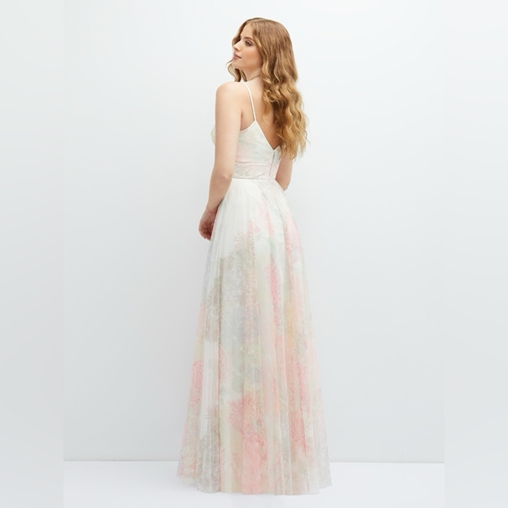 After Six Sweetheart Neckline Maxi Tulle Bridesmaid/Wedding Dress Women's 10 NWT - Picture 8 of 14